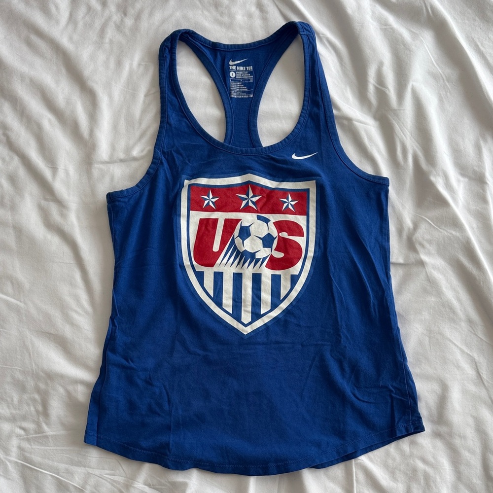 Nike Blue USA Soccer Tank Top